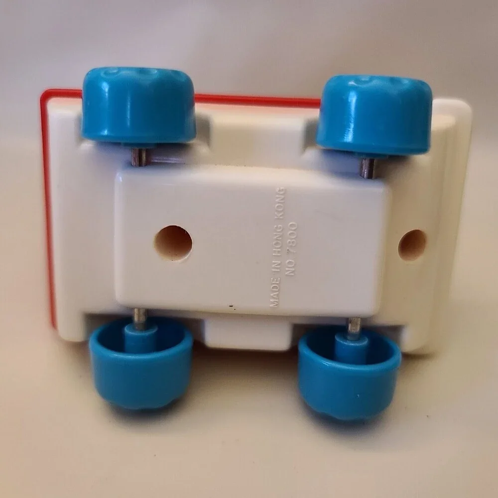 Vintage Fisher Price Little People Fire Truck